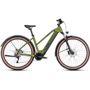 Cube Vélo Électrique Femme - NURIDE HYBRID Pro 750 Allroad - 2024 - shinymoss / black - Publicité