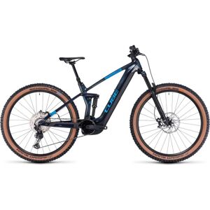 Cube VTT Électrique Carbone - STEREO HYBRID 140 HPC SLX 750 - 2024 - 27.5" - liquidblue / blue - Publicité