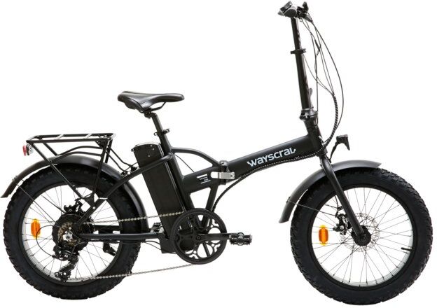 Wayscral Vélo Électrique Pliant Wayscral Takeaway E200 20 Noir"