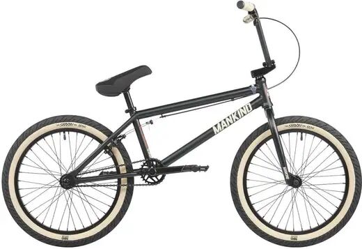 Mankind Sureshot 20" 2021 BMX Freestyle (Semi Matte Black)