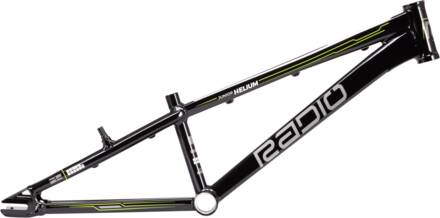 Radio Bike Co Radio Helium 20" 2020 Aluminium BMX Race Cadre (Noir/Vert)