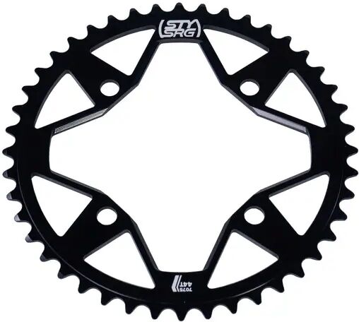 Stay Strong Couronne BMX Stay Strong 4-Boulon 7075 Aluminium (Noir - 48T)