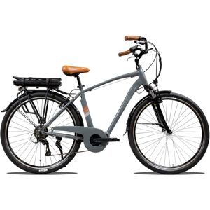 EMG Bici elettrica Vintage Marlon, con telaio 19, ruota 28, motore Ananda centrale 250W, Batteria 13Ah, Cambio Shimano