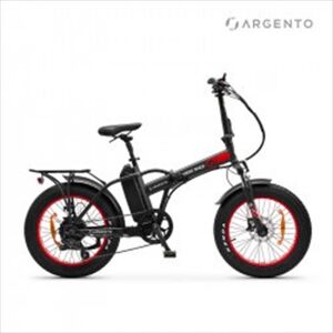 ARGENTO E-bike Arbi220010-nero/rosso