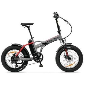 ARGENTO MINI MAX BICI ELETTRICA PIEGHEVOLE 250W RUOTE DA 20