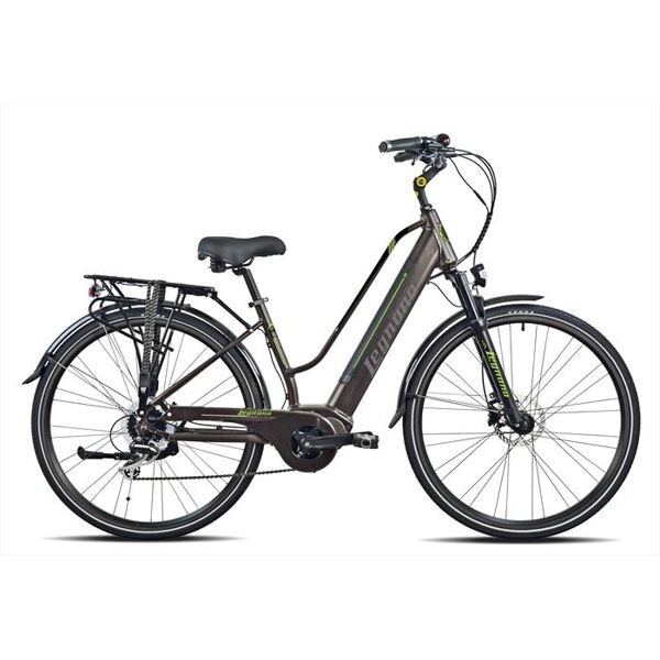 legnano e-bike terra lady taglia 44-grigio scuro