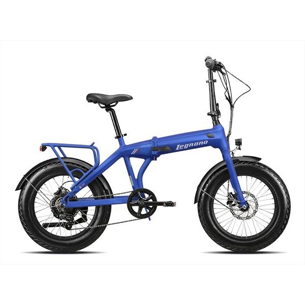 legnano e-bike fold aqva taglia unica-blu