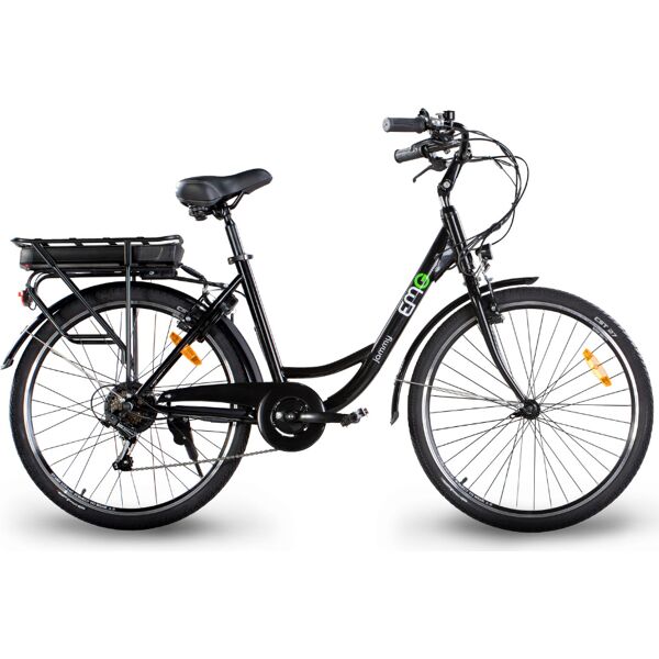 emg cy2600 bici elettrica bicicletta pedalata assistita e-bike 25 km/h cambio shimano ruote 26 pollici colore nero - cy2600 jammy