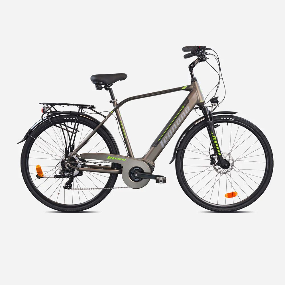 Legnano 22A22550 bicicletta elettrica Grigio Alluminio M 71,1 cm (28) 25 kg Litio