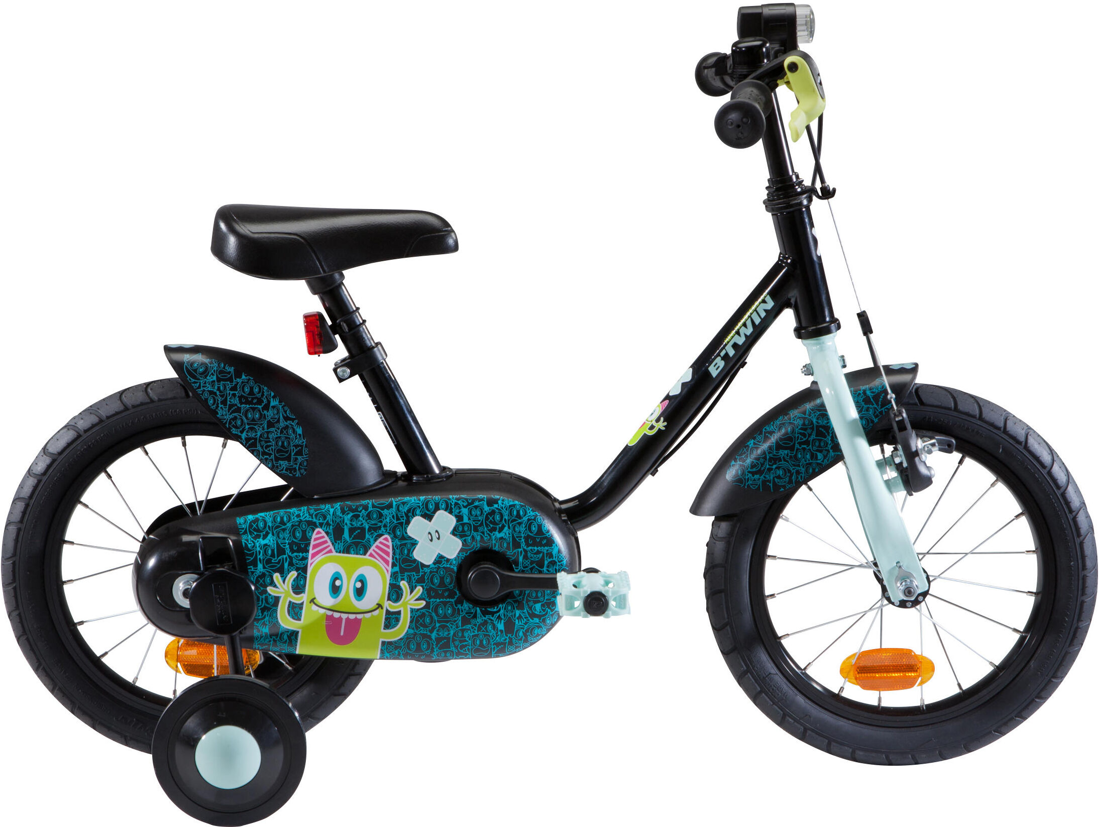 BTWIN Bici bambino 3-5 anni 500 MONSTERS 14"