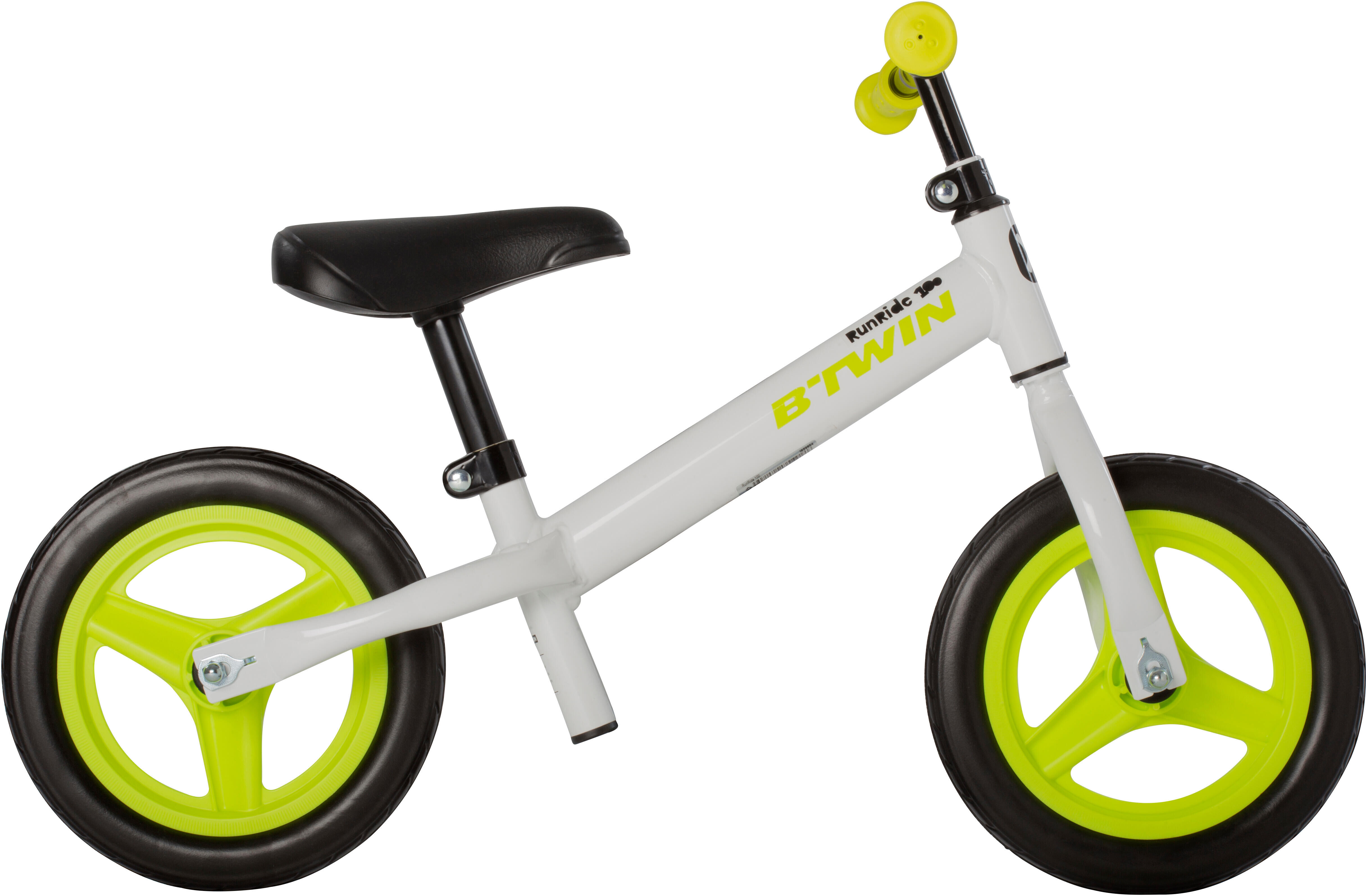 BTWIN Bici senza pedali bambino RUNRIDE 100 bianca 10"