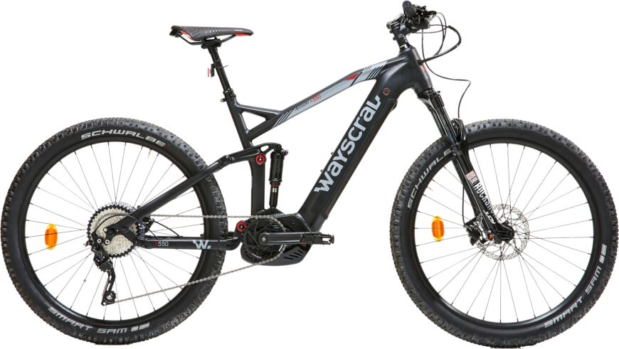 Mountain Bike Elettrica Full Suspension Wayscral Anyway E550 27,5  T46