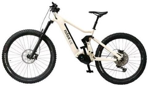 NILOX E BIKE K3 MID SIZE S BICICLETTA ELETTRICA 250W RUOTE 29"/27.5" VELOCITA' 25KM/H AUTONOMIA 120 KM BIANCO