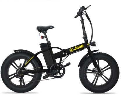 Jeep City E-Bike Fat-6 20" Black (JE-FX20FAT6)