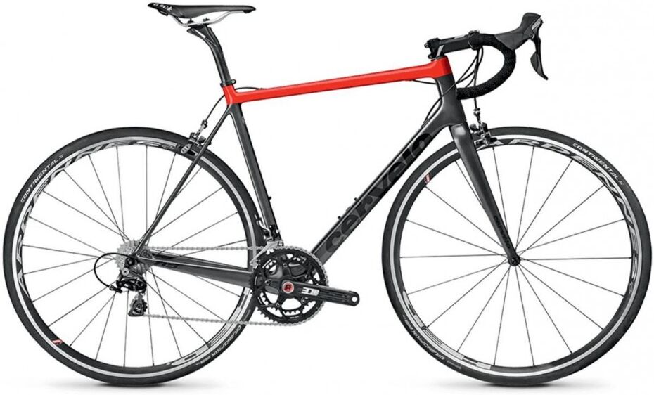 Cervélo Cervèlo Bici da Corsa R5 Dura Ace Nero Rosso M / 54