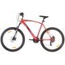 vidaXL Mountainbike 21 versnellingen 29 inch wielen 53 cm frame rood