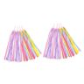 BESPORTBLE 8 Pcs Fiets Kwastje Peuter Fiets Decor Scooter Stuur Streamer Fiets Kwastje Lint Fiets Lint Streamer Kids Bike Streamer Fiets Grips Lint Fietsen Streamer Kind Meisje Plastic