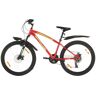 vidaXL Mountainbike 21 versnellingen 26 inch wielen 36 cm rood