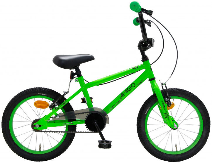 AMIGO Fly 16 Inch 25,4 cm Junior V Brakes Groen