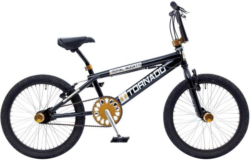 Bike Fun Tornado 20 Inch 55 cm Unisex V Brakes Zwart