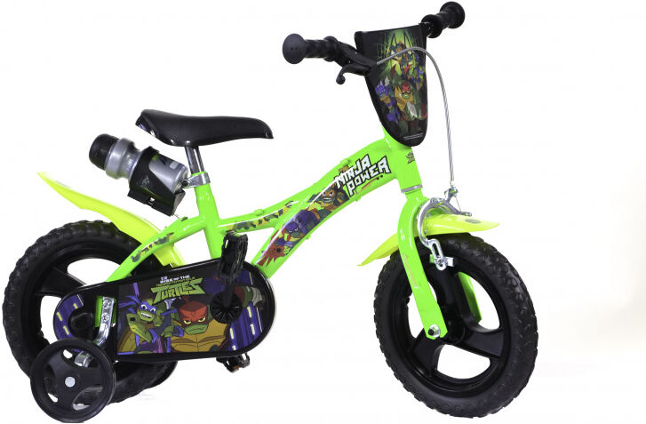 Dino Ninja Turtles 12 Inch 23 cm Junior Terugtraprem Groen