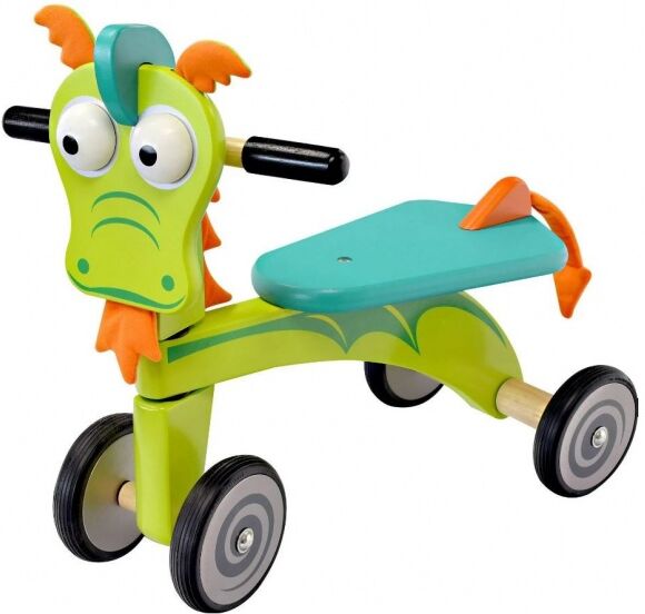 I'm Toy Loopfiets Draak Junior Groen/Blauw