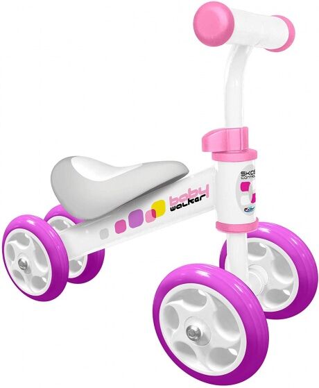 Skids Control Loopfiets Junior Wit/Roze