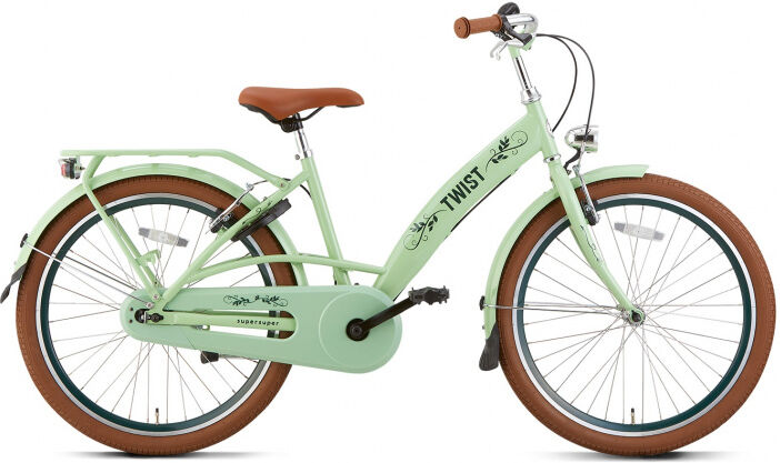 Supersuper Twist 24 Inch 31,75 cm Meisjes V Brakes Groen