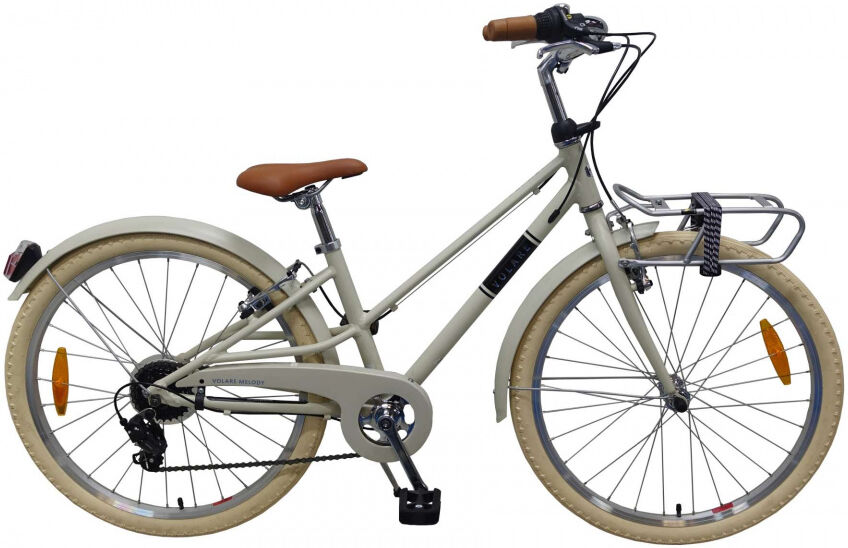 Volare Melody 24 Inch 37 cm Meisjes 6V V Brakes Beige