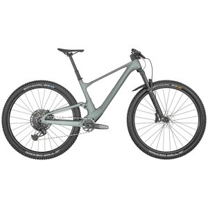 Scott Spark 920 FOX 34 GX AXS mountainbike 23, fulldempet terrengsykkel, MTB sykkel, unisex Prism Grey Green