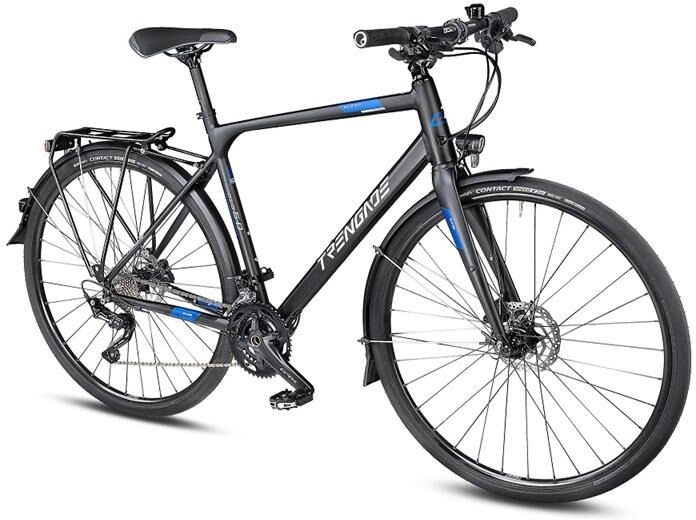 Trenga Sportssykkel Gls 5.0 Shimano Grx-400 58cm Sort