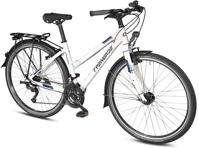 Trenga Tursykkel Slh 3.0 Dame Shimano Acera, Stiv Gaffel 46 cm dame stiv gaffel Ønskefarge