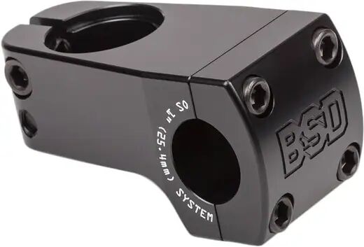 BSD Dropped OS 25.4mm Front Load BMX Stem (Svart)