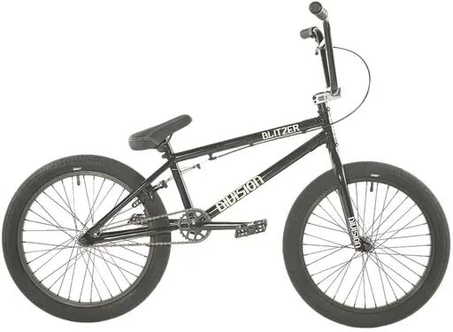 Division Freestyle BMX Sykkel Division Blitzer 20" 2021 (Black/Polished)