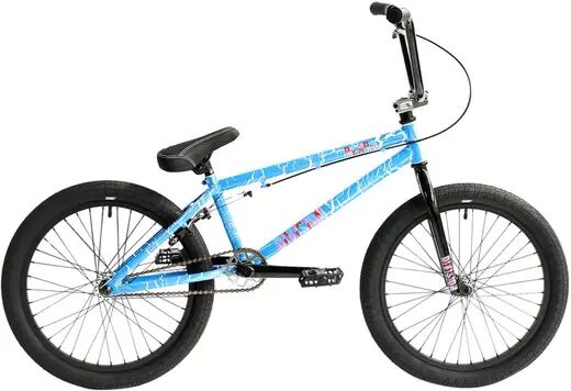 Division Freestyle BMX Sykkel Division Reark 20" 2021 (Crackle Blue)