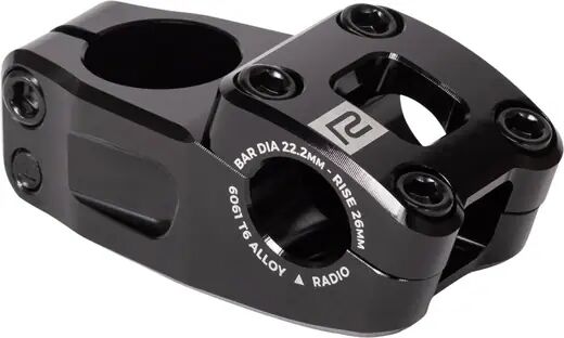 Radio Bike Co Radio Raceline Neon Topload Race BMX Stem (Svart)