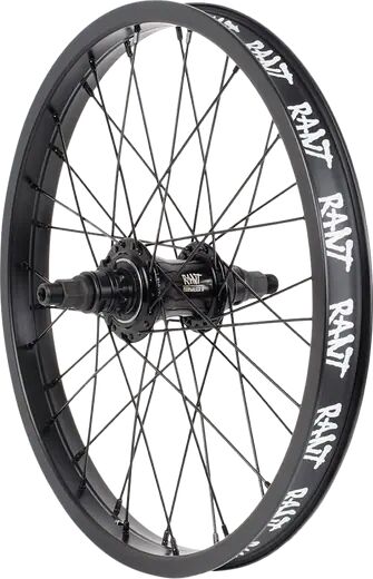 Rant BMX Bakhjul Rant Moonwalker 18" V2 BMX Freecoaster (Svart - Left hand drive)