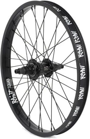 Rant BMX Bakhjul Rant Moonwalker 20" V2 Freecoaster (Svart - Left hand drive)