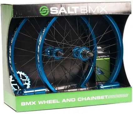 Salt BMX Hjul Salt Valon /Kjede Sett (Cyan)