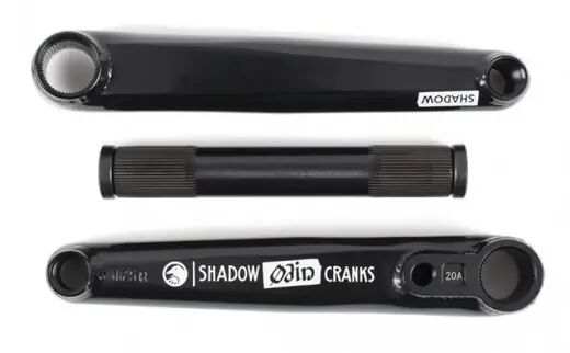 Shadow Odin BMX Cranks (Svart)