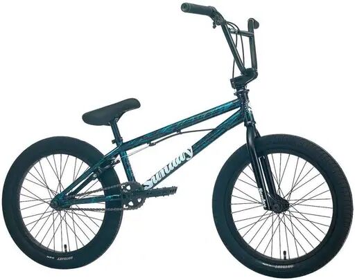 Sunday Bikes Freestyle BMX Sykkel Sunday Forecaster Park 20" 2022 (Maca Cyan Rain)