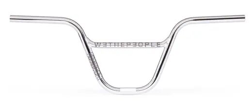 Wethepeople Utopia 22.2mm 2-Piece BMX Handlebar (Sølv)