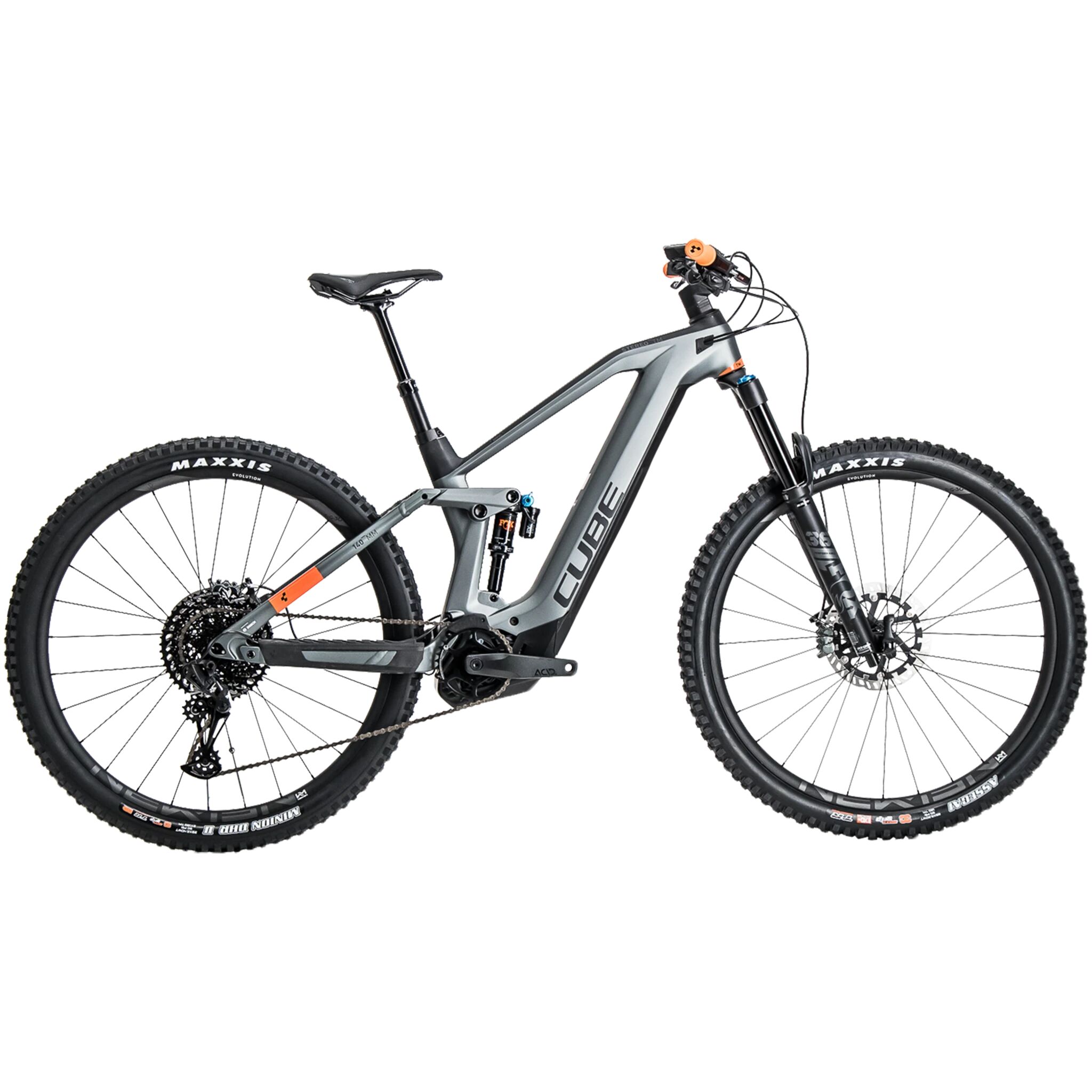 Cube Stereo Hybrid 140 29 HPC TM CX 85Nm 625Wh 21, elsykkel, fulldemper, unisex 16&#34; / 29 / S Flashgrey/Orange