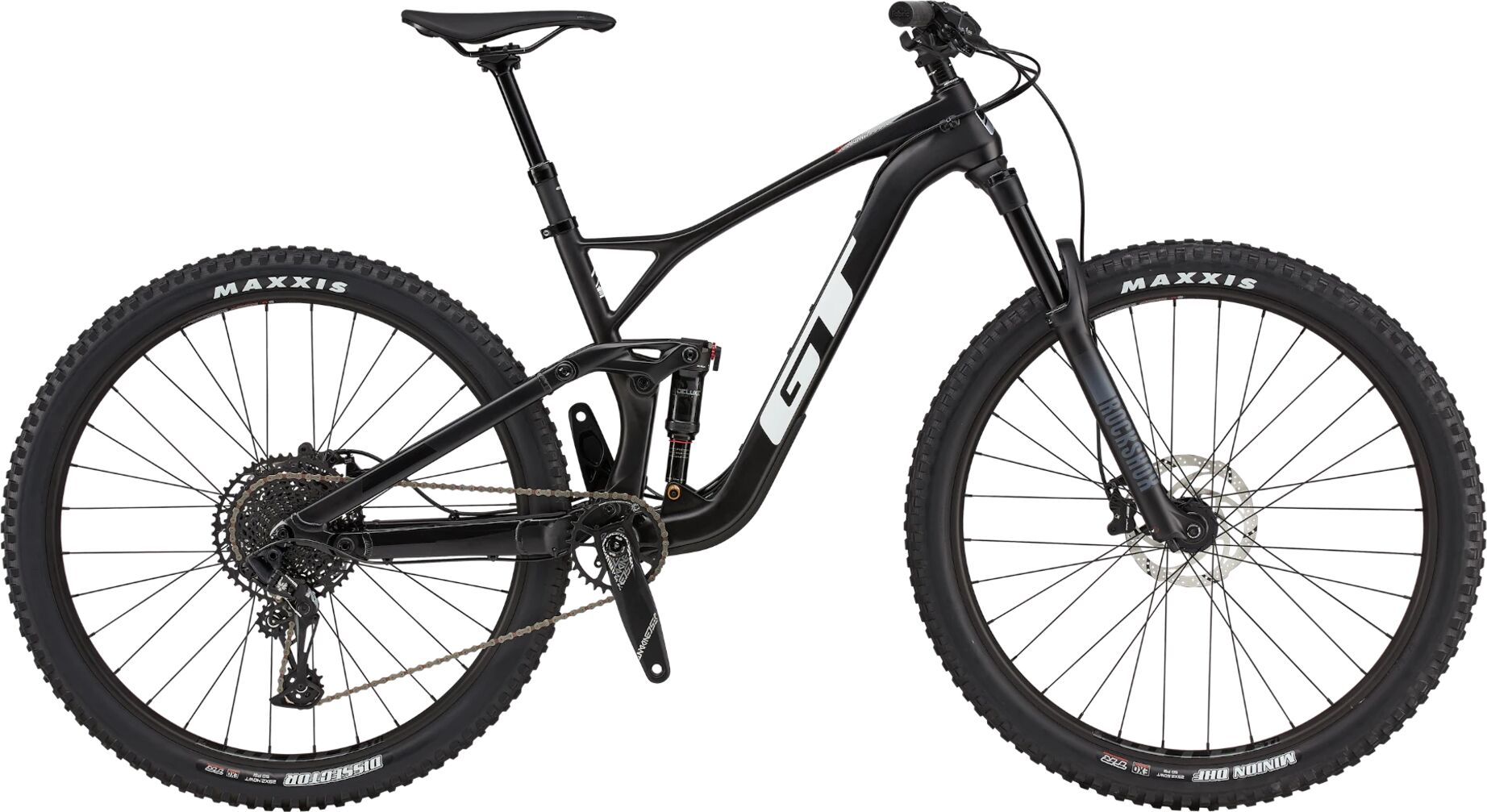 Gt Sensor Carbon Elite 130/140 NX12 21, fulldempet stisykkel, unisex L CARBON