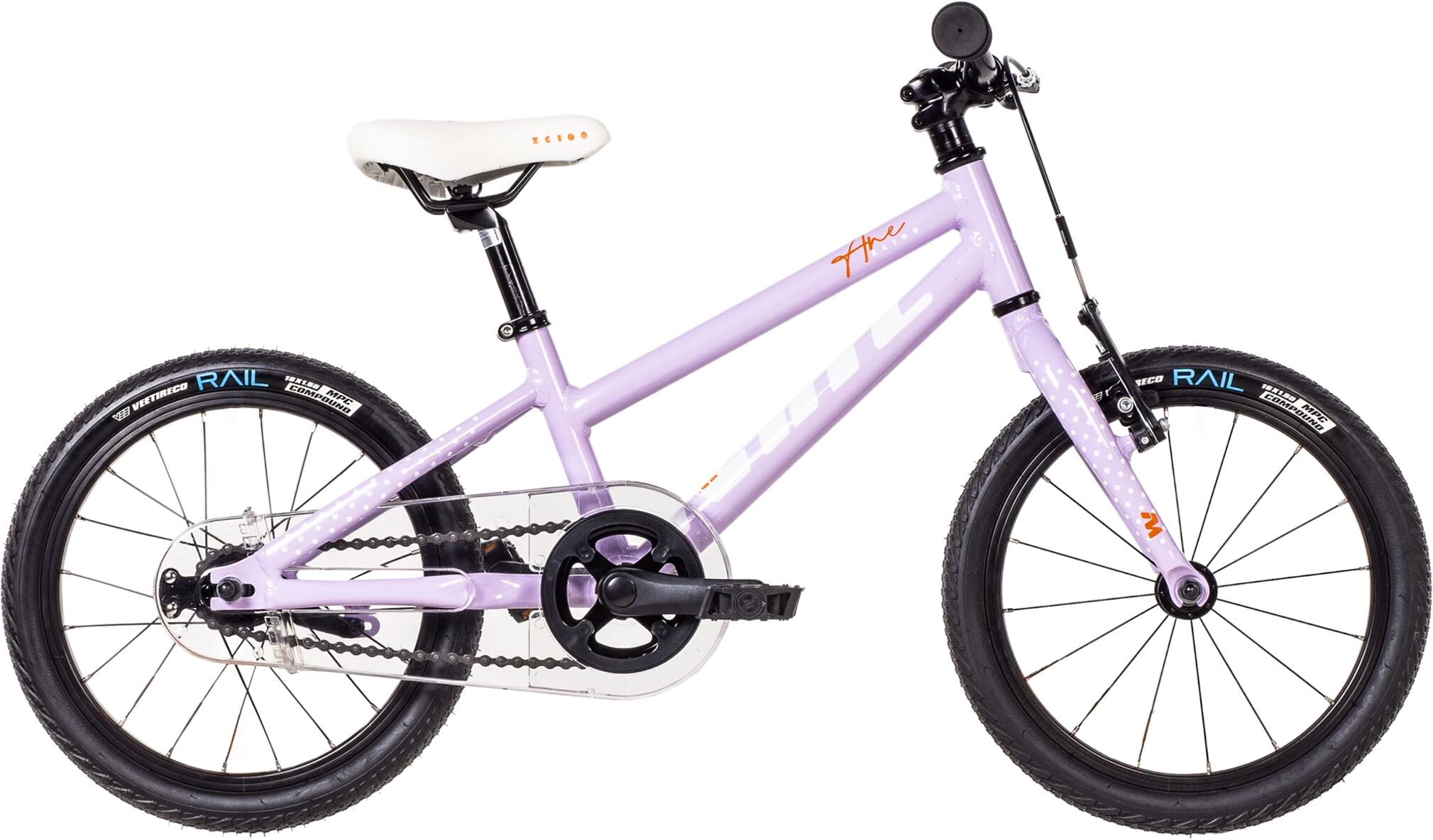 White XC 160 Lite Ane 21, barnesykkel STD Purple