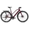 Orbea Vibe Mid H30 Eq - Women Electric City Bike - 2024 - Metallic Burgundy Red