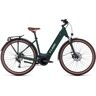 Cube Touring Hybrid One 625 - Easy Entry Electric Touring Bike - 2024 - Darkgreen / Green