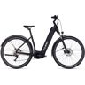 Cube Nuride Hybrid Pro 750 Allroad - Easy Entry Electric Bike - 2023 - Black / Metal