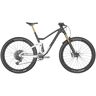 Scott Genius 900 Tuned Axs - 29" Carbon Mountainbike - 2022 - Gloss White / Matt Raw Carbon / Rainbow Silver