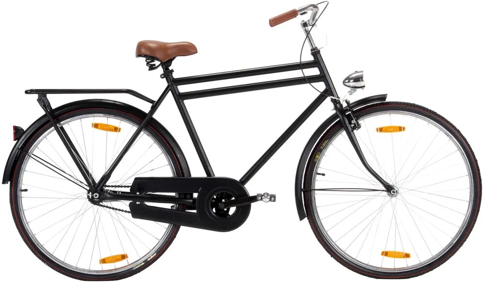 vidaXL Bicicletă olandeză, roată de 28 inci, cadru masculin 57 cm